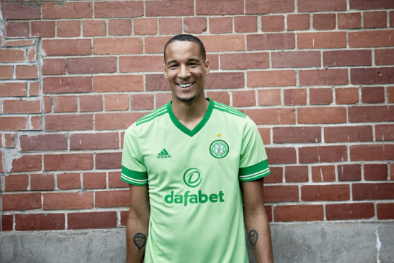 Jullien, in the new Celtic change strip was a big fan of Fraser Forster