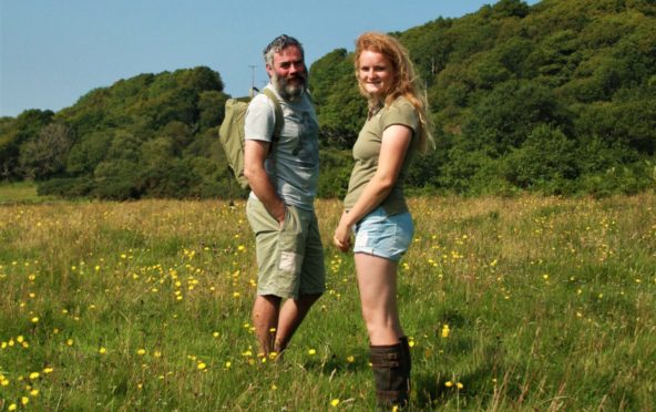 Morvern Community Woodland’s Alasdair Firth and Vaila Kennedy