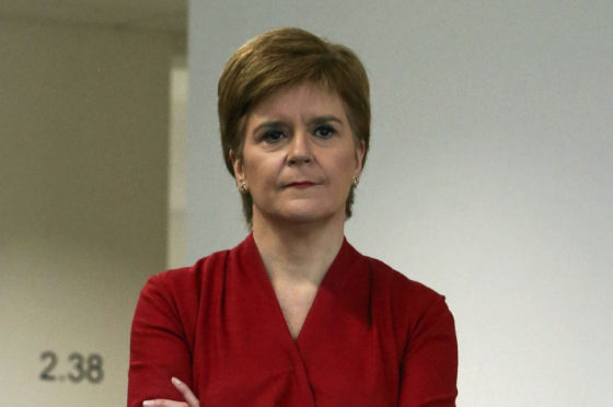 First Minister Nicola Sturgeon