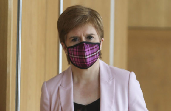 First Minister Nicola Sturgeon