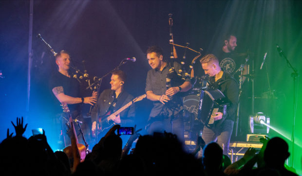 Skerryvore on stage