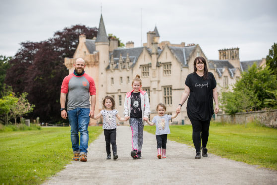 Brodie Castle gardens re-open to the public.