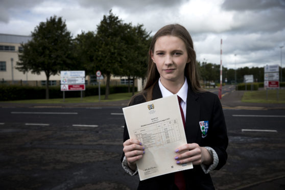 Nicole Tait, 16, made a plea to the first minister