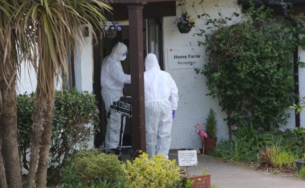 Home Farm Care Home, on Skye, where 10 residents died in a Covid outbreak.