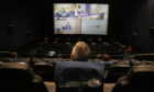 A mock trial is shown on screen at the Odeon complex in Edinburgh
