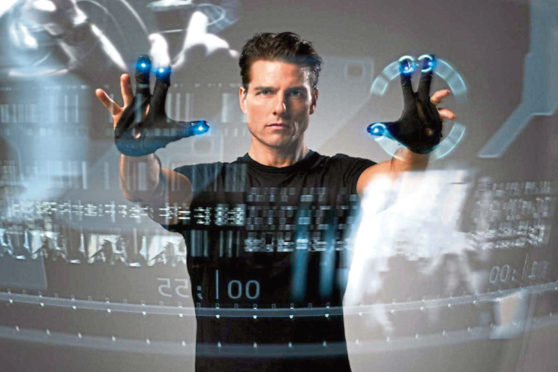 Tom Cruise in Minority Report