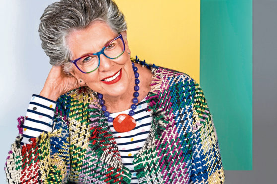 Prue Leith returns to the Great British Bake Off this week.