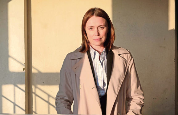 Keeley Hawes as DCI Caroline Goode who investigated the killing of Banaz Mahmod