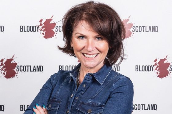 Broadcaster, podcaster and crime writer Theresa Talbot, host of The Tartan Noir Show