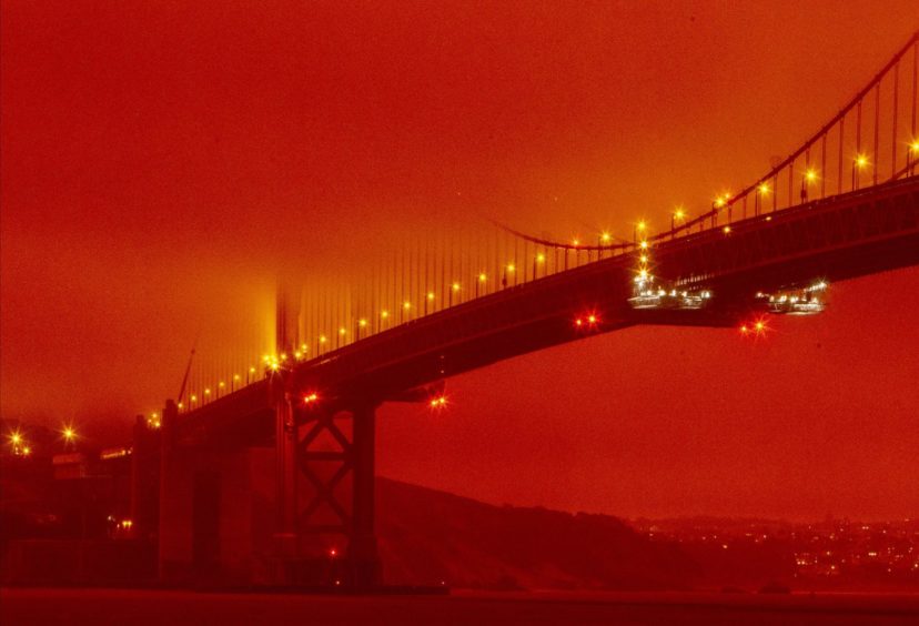 Golden Gate Bridge at 11am on Wednesday