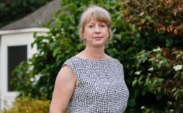 Former health secretary Shona Robison at her Broughty Ferry home