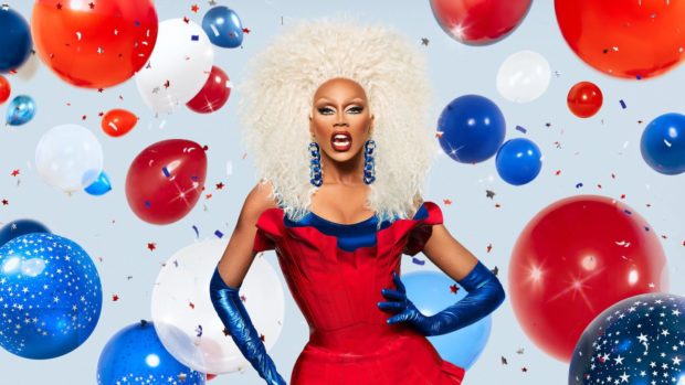 RuPaul, whose Drag Race show made drag mainstream