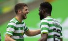 Celtic's Odsonne Edouard and Ryan Christie