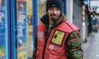 Martin McKenzie, 39, from London, who is part of a digital campaign to show the work of The Big Issue frontline team in a bid to boost sales and to mark World Homeless Day .
