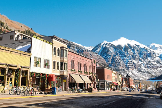 Downtown Telluride.