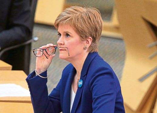 First Minister Nicola Sturgeon