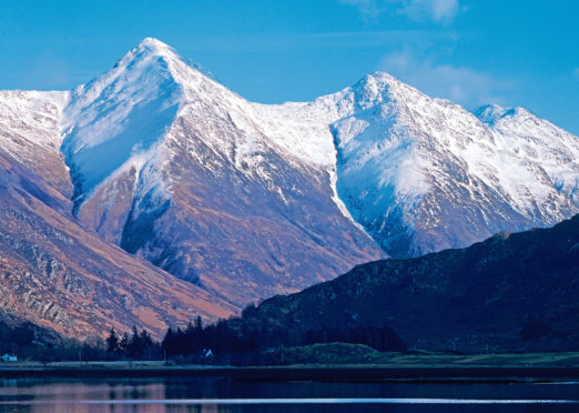 Scottish mountains.