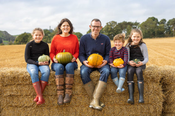 The Calder family on Kilduff Farm, East Lothian