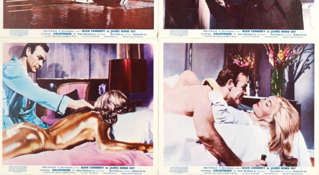 Lobby cards for Goldfinger