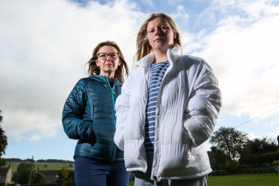 Nicky Bridges and her daughter Charlie, who has tried to take her own life.