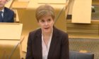 Nicola Sturgeon announces further restrictions to hospitality sector  across central Scotland.