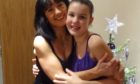 Ruth Moss and daughter Sophie, Christmas 2011, before Sophie took her own life, aged 13.