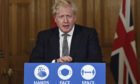 Prime Minister Boris Johnson announces tough new rules for England last night