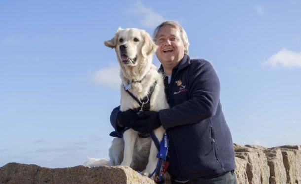 Chris Buswell with Lyn