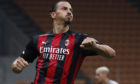 AC Milan's Zlatan Ibrahimovic