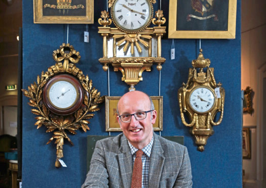 Gavin Strang, Managing Director of Lyon and Turnbull, Edinburgh.