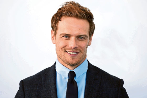 Sam Heughan.