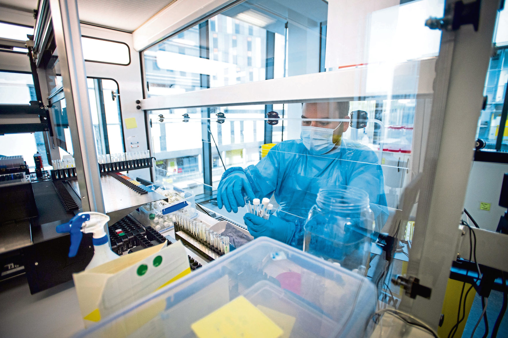 News Special: Two of three new NHS testing labs will not be ready on ...