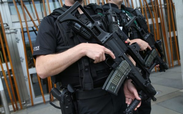 Armed, offensive:  Ex members of a police gun unit claim gagging orders are used to close down bids to expose macho culture.