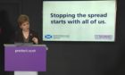 Nicola Sturgeon addresses her daily briefing.