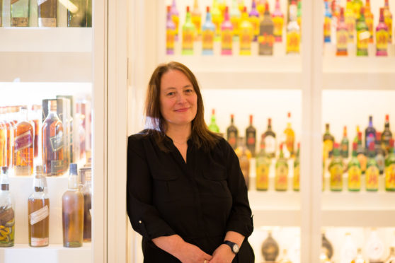 Johnnie Walker archivist, Christine McCafferty.