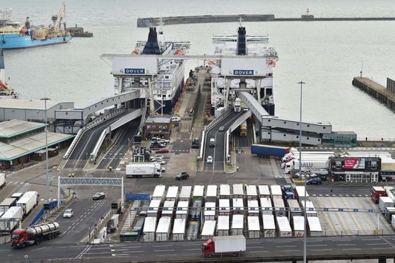 PORT OF DOVER: New border controls will be introduced in stages up until July 1,2021.