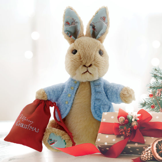 Peter Rabbit Christmas Soft Toy
