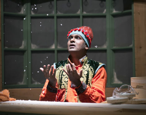 Ramesh Meyyappan, as Ali the Magic Elf.