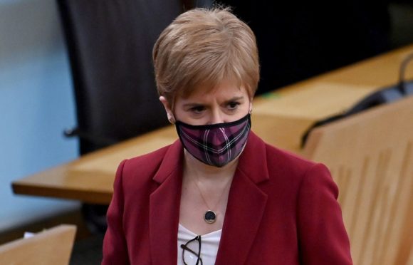 First Minister Nicola Sturgeon