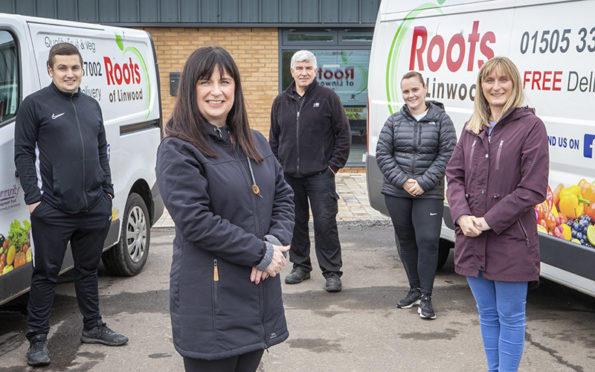 Roots of Linwood won a High Street Heroes Awards