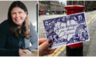 Emily Hogarth designed the postcards for the new Scottish Government campaign