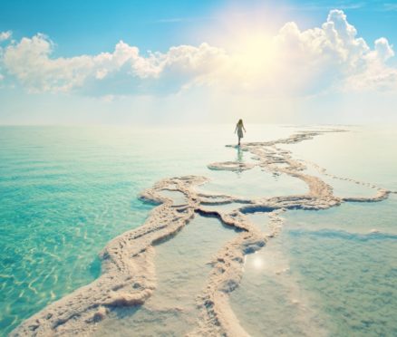 The Dead Sea, Israel.