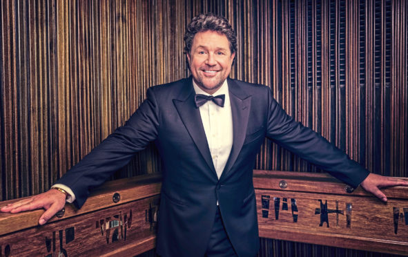 Singer and presenter Michael Ball