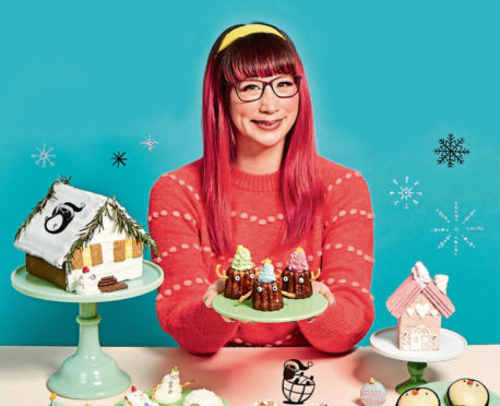 The Great British Bake Off star, Kim-Joy Hewlett.