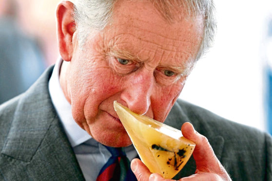 Prince Charles on the 'Start' Sustainable Living Initiative Tour of the UK.