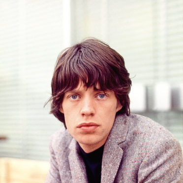 Mick Jagger of the Rolling Stones.