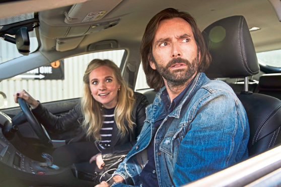 Georgia and David Tennant