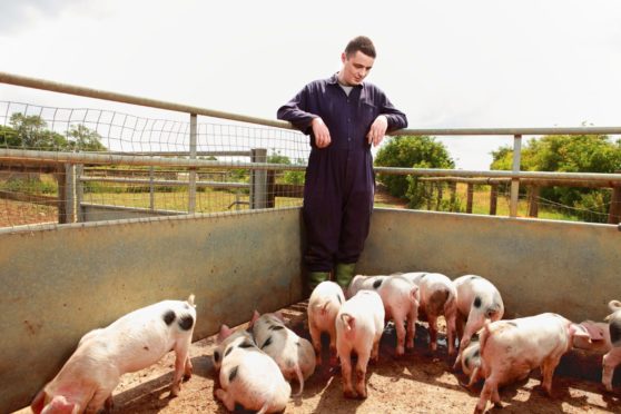 Ryan Kelly poses for pictures down on the farm as Radio 4’s rural soap prepares for anniversary
