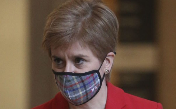 First Minister Nicola Sturgeon