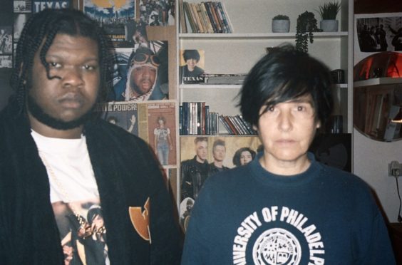 Sharleen Spiteri and Kadeem Ramsay, who stars in the video for the new song